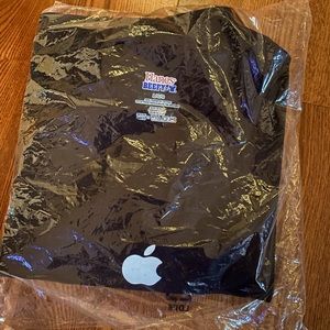NWT Black Apple Brand Tee Shirt